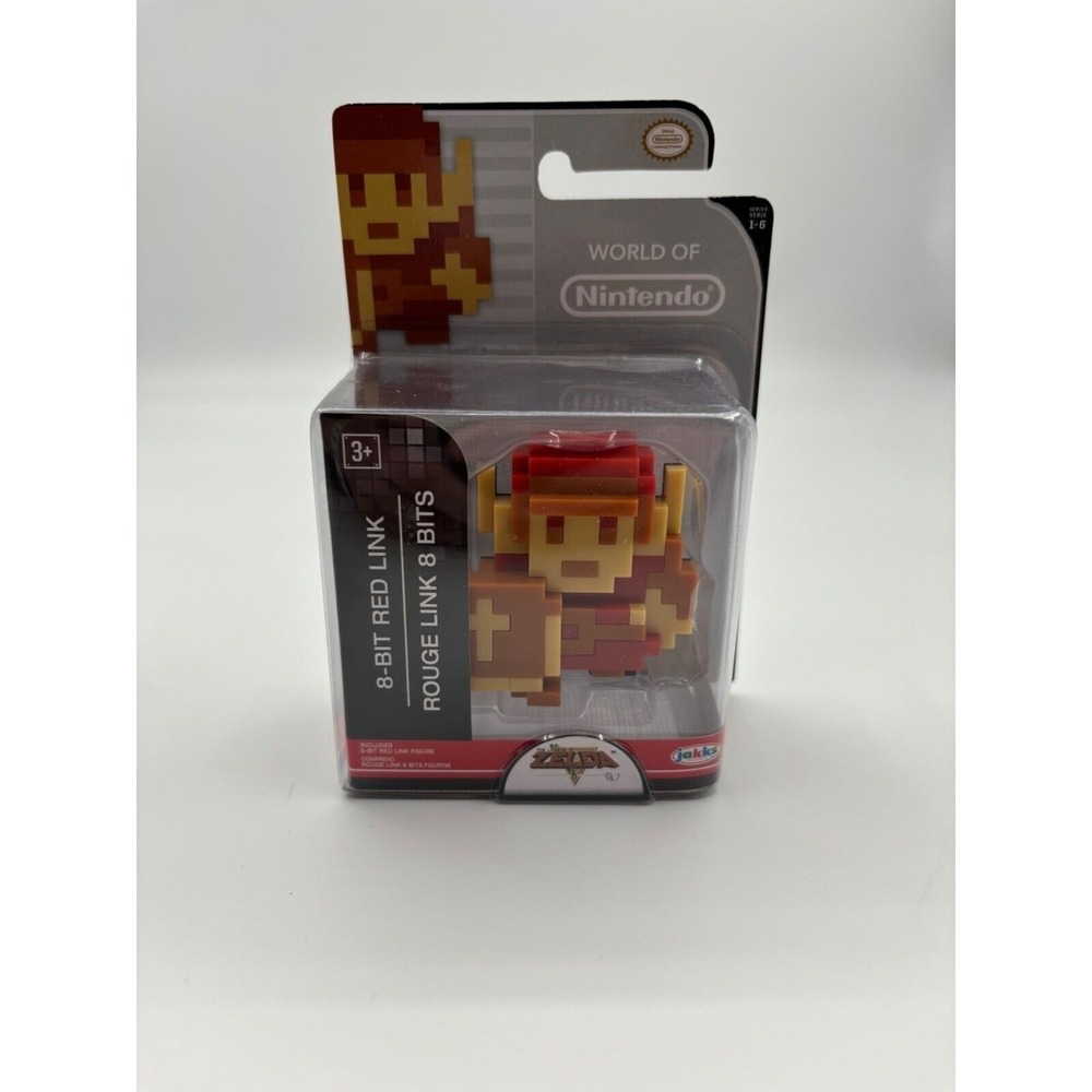 8-Bit Red Link Figure World Of Nintendo By Jakks Pacific‎